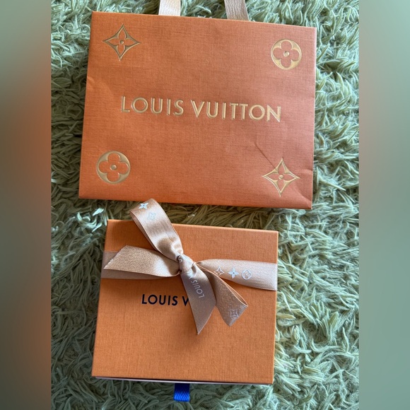Louis Vuitton Orange Gift Box with Dust Bag and Gift Bag - Picture 15 of 16